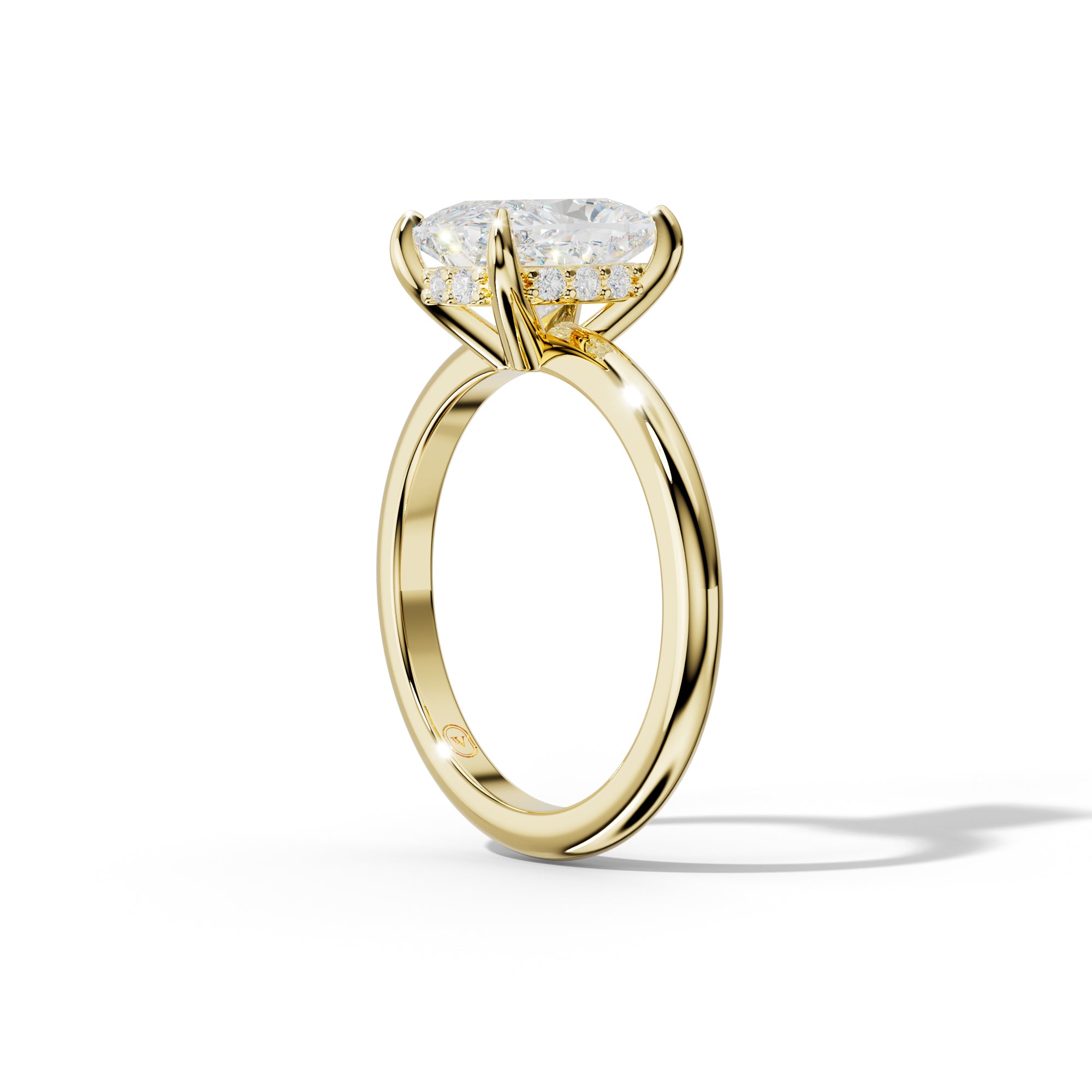 Natalie Elongated Cushion Cut Engagement Ring
